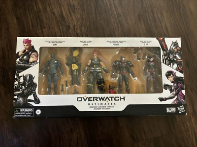 Hasbro Overwatch Ultimates Carbon Series (Pack de 4) Foto 1 de 2