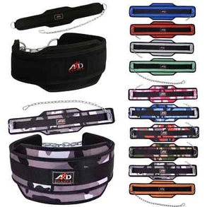 ARD CHAMPS™ Neoprene Weight Lifting Dipping Belt Exercise Belt Fitness Gym Belt - Picture 1 of 12