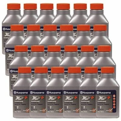 Husqvarna 24PK Genuine OEM XP 2-Cycle Oil 1 Gallon Mix 2.6oz 610000130 593152301 - Image 1 of 2