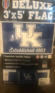 Wincraft Deluxe 3’x5’ Flag UK Est. 1863 - Picture 1 of 4