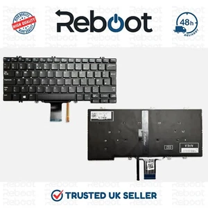 Dell M8XWK Latitude 5280 5289 7280 7380 7390 UK Layout Keyboard with " £ " key - Picture 1 of 1