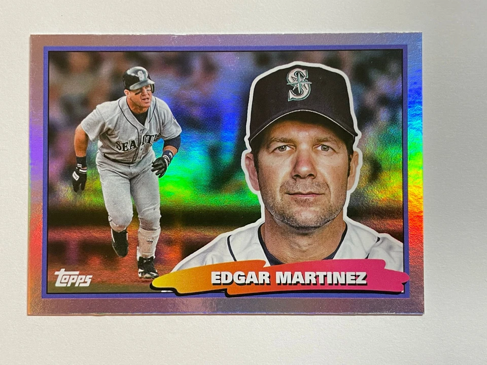 Edgar Martinez 2022 Topps 88 Big Foil 88BF-32 Seattle Mariners - Image 1 of 1