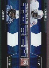 2009 Donruss Elite Passing the Torch Blue #8 Earl Campbell/Johnson 