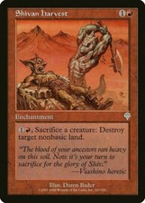 Shivan Harvest   Invasion  MtG NM