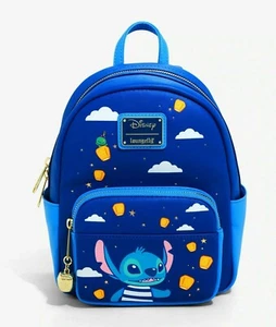 Brandneu Disney X Loungefly Lilo & Stitch Laternen Mini Rucksack - Bild 1 von 5