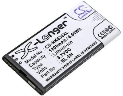 Batería para Nokia Lumia 630 Dual SIM BL-5H Li-ion NUEVO Foto 1 de 4