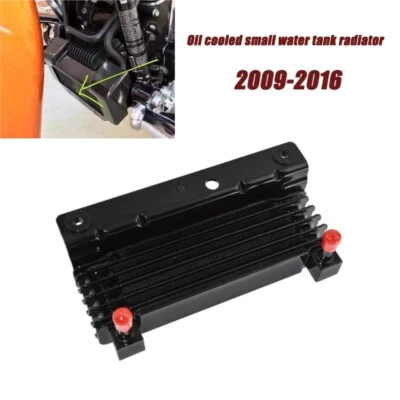 Radiador enfriador de aceite de motocicleta para Harley Touring Road King Street Glide 09-16 Foto 1 de 4