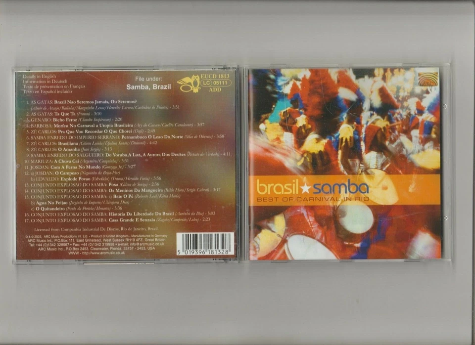 Various - Brasil  Samba - Best Of Carnival In Rio (CD Album) Latin  nm - Bild 1 von 1