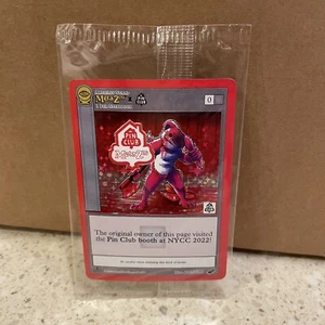 MetaZoo New York Comic Con NYCC 2022 Exclusive Holo Promo Card Pin Club Collab - Bild 1 von 2