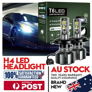 For HYUNDAI GETZ【2002-2010】Kit HighLow Beam H4 9003 LED Headlight 6000K Globes - Picture 1 of 22