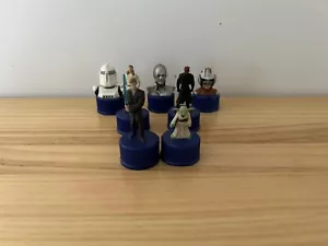 Lot Of 7 Pepsi Star Wars Bottle Cap Pepsi Man Figure Darth Maul Yoda 2002 Japan - Picture 1 of 9