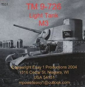 T031 9-726 M3 Stuart, Easy 1 Produzioni - Foto 1 di 8