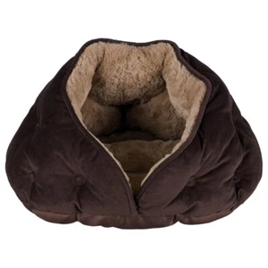 Trixie Kuschelhöhle Malu braun/hellbraun für kleine Hunde, NEU - Bild 1 von 1
