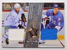 2012-13 KHL All Star Game Jersey Double #ASG-D09 Ryazantsev Nikulin 059/100