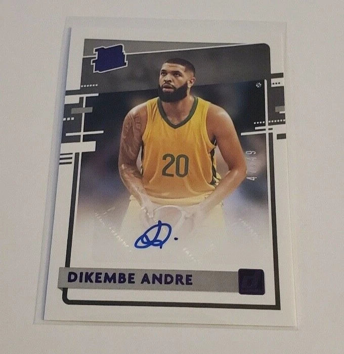 R73,734 - 2021-22 Chronicles Draft Donruss Rookie Autograph Dikembe Andre #/49 - Image 1 of 1