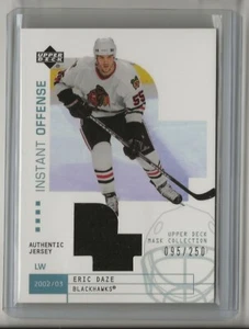 02-03 2002-03 UD Mask Collection Instant Offense Jerseys #IOED Eric Daze 095/250 - Bild 1 von 1