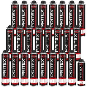 Bauschaum Set 24 x 750 ml inkl. Reiniger PU Schaum Pistolenschaum Montageschaum - Bild 1 von 7