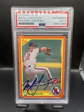 Mark Langston 11T 1990 Score Rookie Traded - California Angels