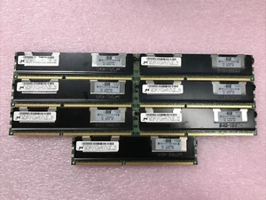 Micron 28GB Kit 7x4GB 2Rx4 PC3-10600R-9-10-J0 Server RAM MT36JSZF51272PZ - Picture 1 of 8