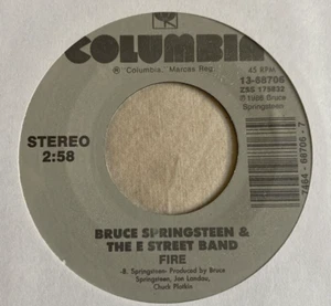 Bruce Springsteen 45 Fire / Incident on 57th Street NEW reissue unplayed rock - Picture 1 of 3