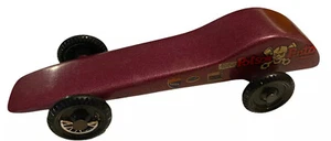 Oldtimer Pinewood Derby Auto lila "Poison Pinto" von Ford SIEHE FOTOS! SCHÖN! - Bild 1 von 5