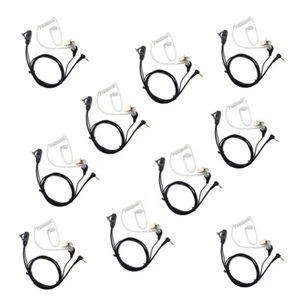 10 x 2.5mm Earpiece Headset PTT Mic for Motorola Talkabout Radio Walkie Talkie - Picture 1 of 8