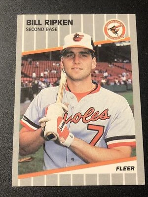 1989 Fleer Bill Ripken Black Box Rookie #616 - Image 1 of 2