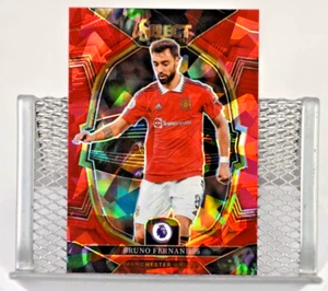 2022-23 Select Premier League Soccer Bruno Fernandes #67 Red Ice Color Match! - Picture 1 of 3