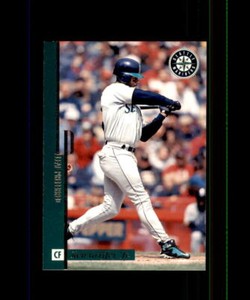 KEN GRIFFEY JR. SEATTLE MARINERS DONRUSS 1996 LEAF PREFERRED #1