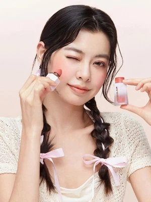 SHEGLAM Color Bloom Liquid Blush Makeup for Cheeks Matte Finish - Love Cake - Image 1 of 4