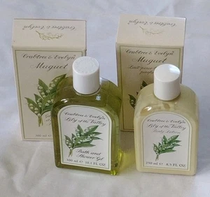 Crabtree & Evelyn Maiglöckchen Körperlotion 8,5 FLOZ & Duschgel 10,1 FLOZ - Bild 1 von 10