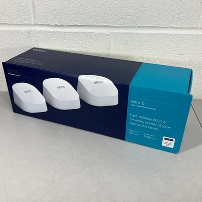Eero 6 M110311 Dual Band Mesh Wi-Fi Router System (3-Pack) - Image 1 of 4