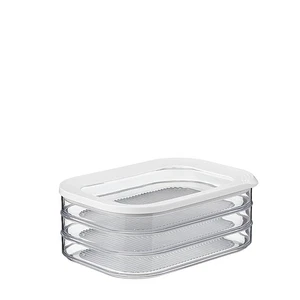 Modula Scatola Porta Alimenti Arrotondata con Coperchio Set di 3 | Ideale per Salumi, Chee... - Foto 1 di 8