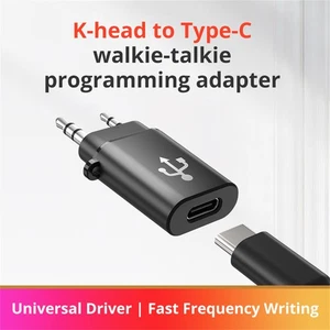 NEW TPC11 TK to Type-C Walkie-Talkie Frequency Programming Cable Adapter - Picture 1 of 8