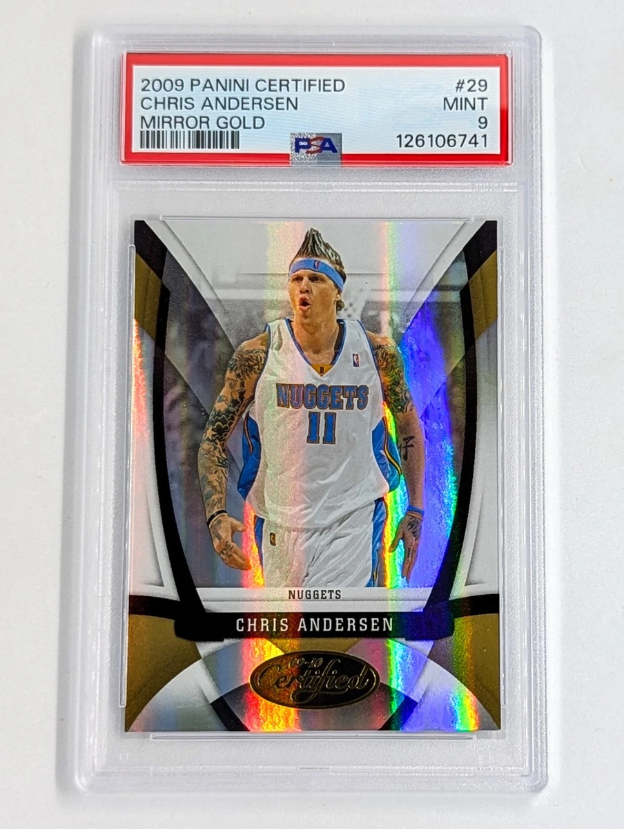 NBAカード Chris Andersen nationaltreasures Chris Andersen