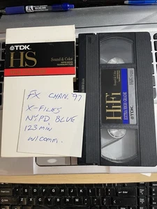X-FILES + NYPD BLUE VHS TESTED! FX 1997 - Picture 1 of 2