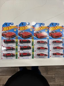 LOT OF 12 FERRARI - 6 Pcs F40 Competizione & 6 Pcs SF90 Stradale New Flat Ship - Picture 1 of 6