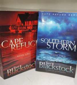 Cape Refuge Serie Bücher 1 & 2 von Terri Blackstock | Christian Suspense Lot Zond - Bild 1 von 7
