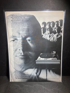 1973 Vintage Original Print Ad The Garrard Engineers who made the Zero 100. - Bild 1 von 1