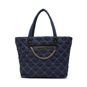 Steve Madden Tonya Quilted Tote, Blue - Picture 1 of 1