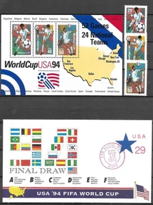 EE. UU. - 1994 MNH "Copa Mundial FIFA 1994 - FÚTBOL" ¡Hoja y juego de recuerdo!!! - Imagen 1 de 1