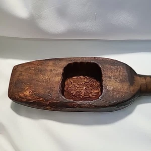 ANTIQUE CHINESE MOON CAKE MOLD HAND CARVED LARGE OLD VINTAGE ORNATE WOODEN - Bild 1 von 24