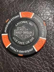 Harley-Davidson Poker Chip - - Picture 1 of 2
