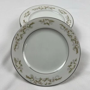 Vintage Intl Silver Co Fine Chine 7 - Brot-/Dessertteller 326 Frühling 6 1/4" - Bild 1 von 12