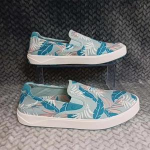 Olukai Herren Lae'ahi PA'I Herren Swell/Aloha Hawaii Schuhe Slipper Gr. M8,5 Neu mit Etikett - Bild 1 von 9