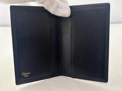 Cartier Must Line Estuche para Tarjetas Porta Tarjetas de Visita Negro Auténtico con Caja y Tarjeta Foto 1 de 4