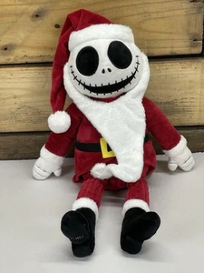 Disney The Nightmare Before Christmas Mini Plush Santa Jack Skellington 16" - Picture 1 of 24