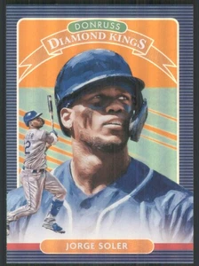 2020 Donruss Holo Orange #19 Jorge Soler DK Kansas City Royals 691 - Picture 1 of 2