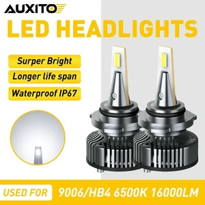 9006 LED Headlight Bulbs Low Beam 6500K White Super Bright High Power Noiseless - Picture 1 of 12