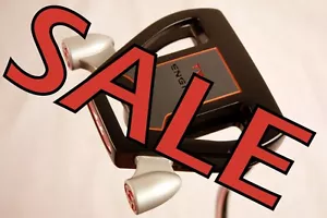34" MENS RIGHT HANDED TWIN ENGINE BLACK MALLET PUTTER GOLF CLUB HIGH MOI PUTTERS - Picture 1 of 1